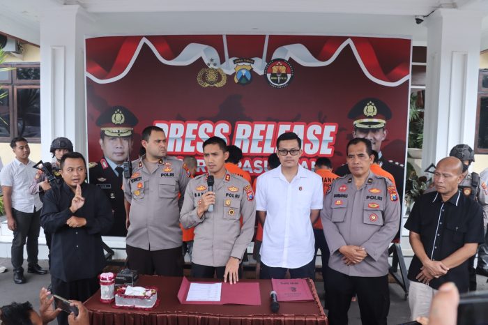 Sukses Tangkap Tahanan Kabur, Polres Pasuruan Gelar Press Release dan Ungkap Kasus Narkoba