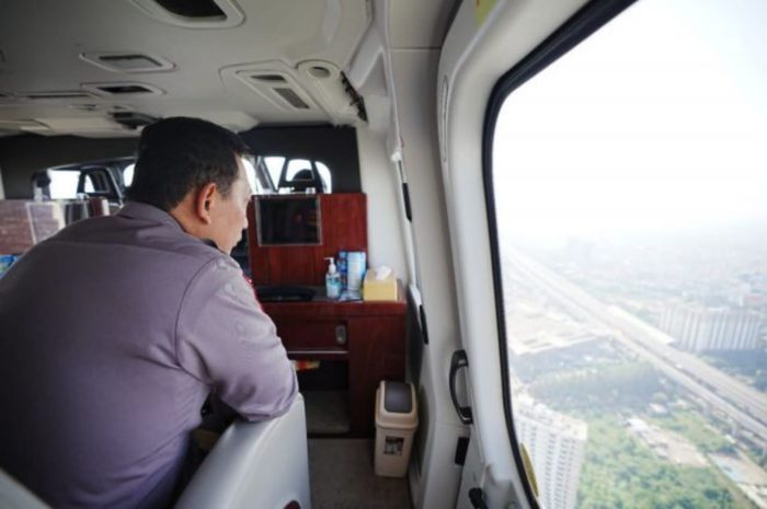 Kapolri Naik Heli Pantau Langsung Arus Mudik Di Jalan Tol Dan Arteri