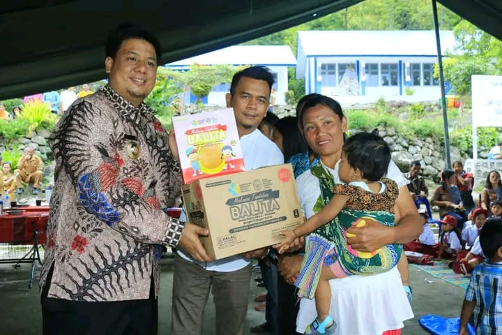Bunga Desa Bonan Dolok  Bupati Samosir : Saya harus turun kelapangan Mendekatkan pelayanan dan pembangunan kepada masyarakat