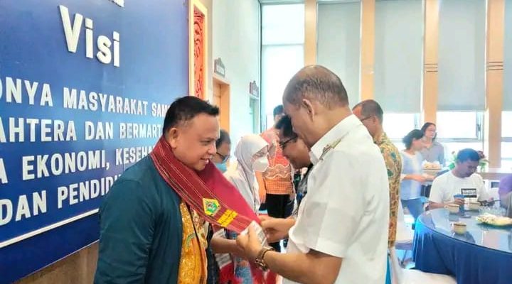 Wabup Martua Terima Kunjungan Studi Banding Dinas Bina Marga Pemprov DKI Jakarta