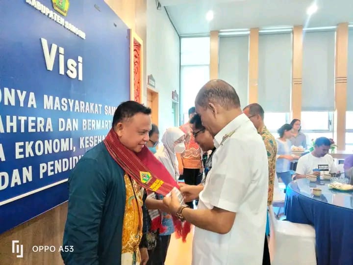 Wabup Martua Terima Kunjungan Studi Banding Dinas Bina Marga Pemprov DKI Jakarta