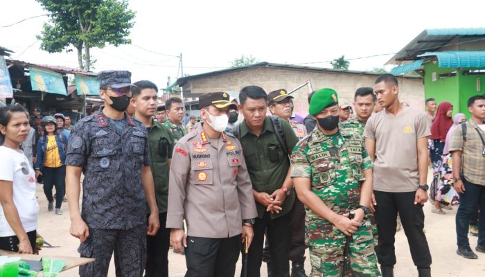 Kapolresta Barelang, Dandin 0316/Batam dan FKPD Kota Batam Ratakan 7 Bangunan, ini Masalahnya!