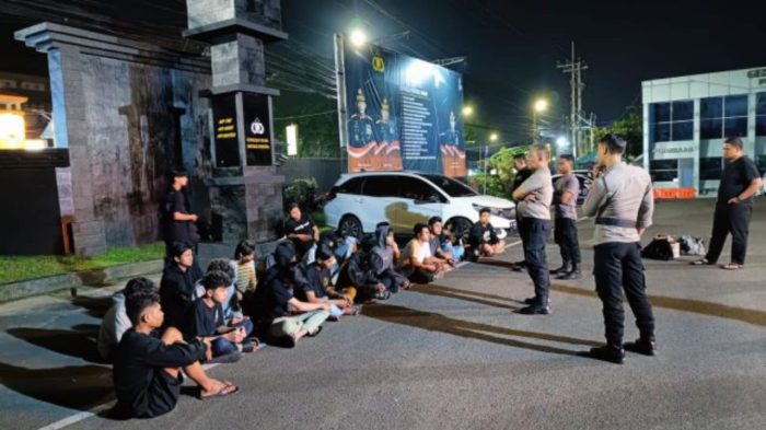 Polisi Amankan Belasan Sepeda Motor Diduga Untuk Bali di Kota Malang