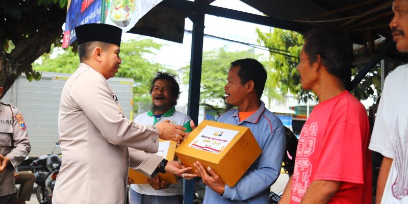 Indahnya Berbagi, Kapolres Magetan Salurkan Bantuan Kemanusian Untuk Warga