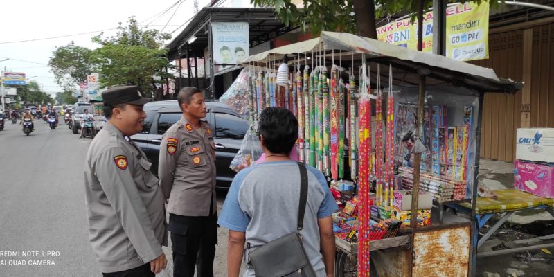 Polres Gresik Gelar Razia Petasan Untuk Keamanan Masyarakat