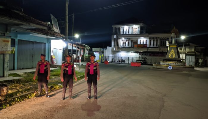 Tekan Aksi Perang Sarung, Patroli Subuh Digelar Sat Samapta Polres Pekalongan