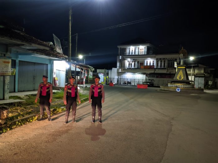 Tekan Aksi Perang Sarung, Patroli Subuh Digelar Sat Samapta Polres Pekalongan