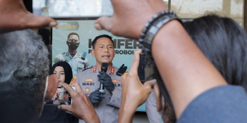 Polisi Amankan Terduga Pelaku Tawuran di Simpang Lima Kota Probolinggo