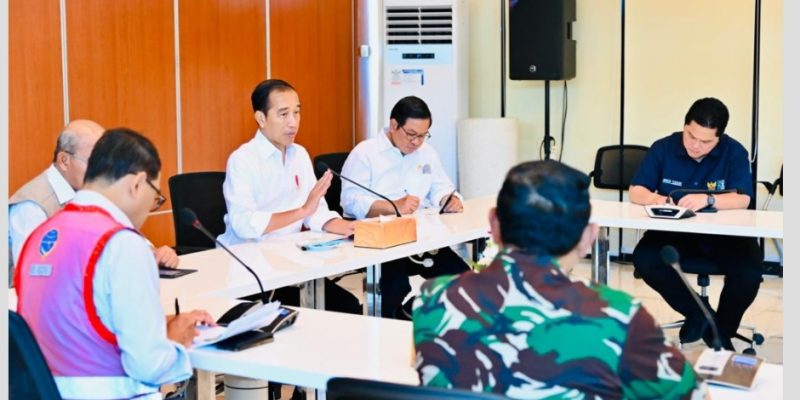 Presiden Jokowi Pimpin Ratas Persiapan Mudik Lebaran Tahun 2023