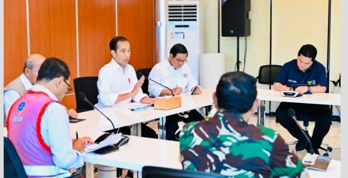 Presiden Jokowi Pimpin Ratas Persiapan Mudik Lebaran Tahun 2023