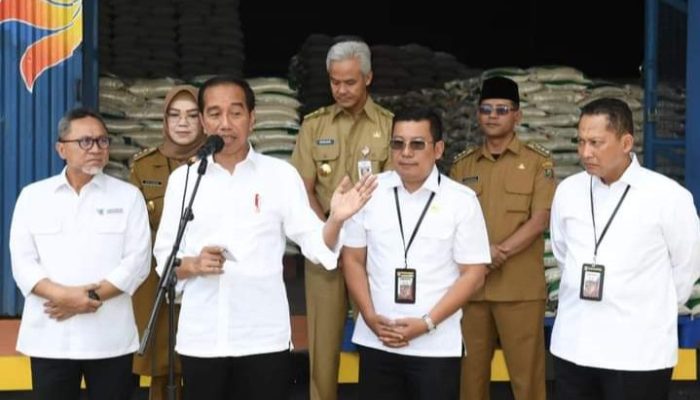 Presiden Jokowi Luncurkan Penyaluran Cadangan Beras Pemerintah Untuk Bantuan Pangan Tahun 2023