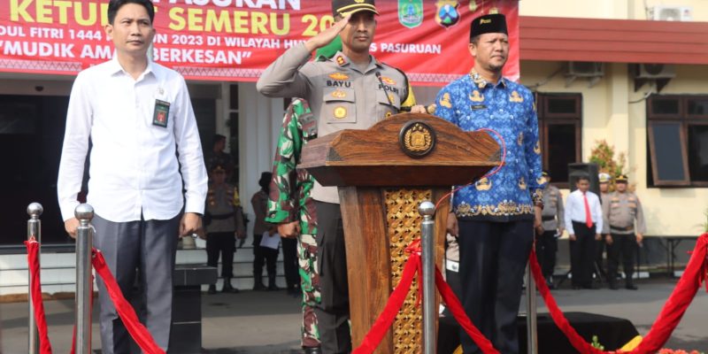 Jelang Pengamanan Idul Fitri 1444 H, Polres Pasuruan Gelar Apel Operasi Ketupat Semeru 2023 dan Pemusnahan Botol Miras