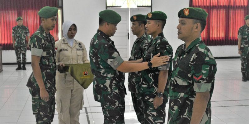 Berkah Ramadhan, 242 Prajurit Wijayakusuma Naik Pangkat