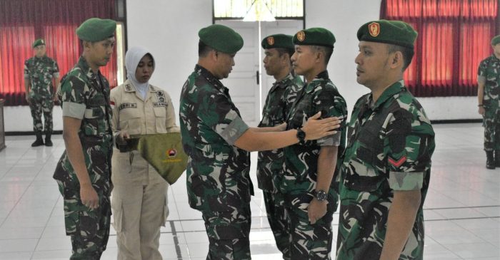 Berkah Ramadhan, 242 Prajurit Wijayakusuma Naik Pangkat