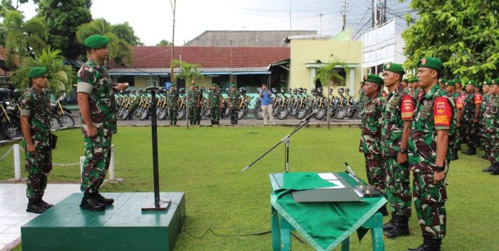 Ratusan Sepeda Motor Bantuan Kemhan Resmi diterima Babinsa Kodim 0736/Batang