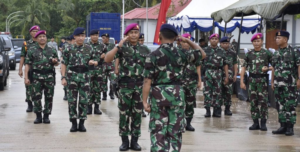 Putra-Putra Terbaik, Jalani Pendidikan Dasar Militer di Kawah Chandradimuka Matra Laut Satdik 1 Tanjung Uban
