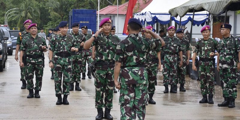 Putra-Putra Terbaik, Jalani Pendidikan Dasar Militer di Kawah Chandradimuka Matra Laut Satdik 1 Tanjung Uban
