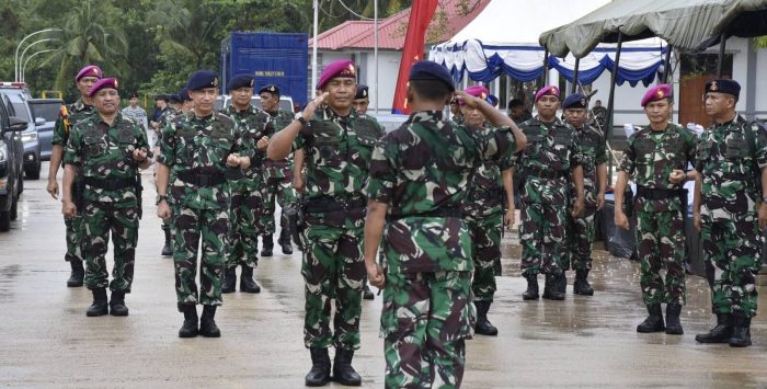 Putra-Putra Terbaik, Jalani Pendidikan Dasar Militer di Kawah Chandradimuka Matra Laut Satdik 1 Tanjung Uban