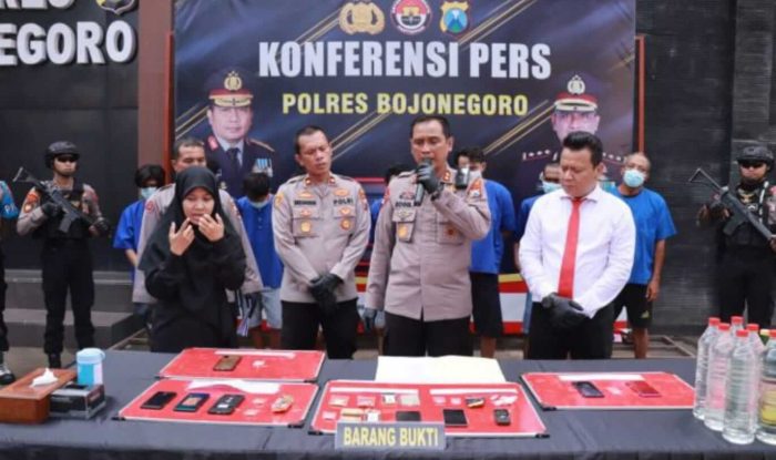 Polres Bojonegoro Berhasil Mengungkap 25 Kasus Saat Ops Pekat Semeru 2023