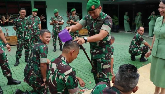 Komandan Kodim 0316 Batam Pimpin Laporan Korps Kenaikan Pangkat BA/TA Tahun 2023