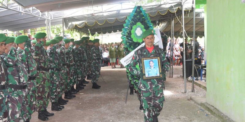 Kodim 1621/TTS,Kembali berduka Kehilangan Salah Satu Prajurit Terbaiknya