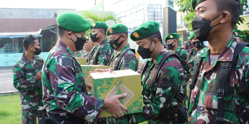 Dandim 0736/Batang Lepas Anggota Yang Melaksanakan Cuti Lebaran