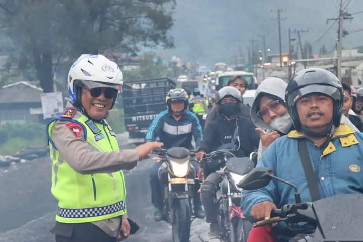 Kapolda Sumut: Gatur Lalulintas Dilokasi Banjir Jalur Berastagi – Medan