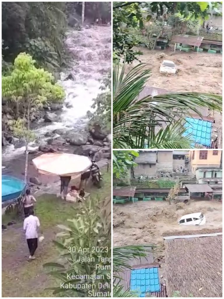 Viral: Video Banjir Bandang Landa Obyek Wisata Sungai Sambahe Dili Serdang Sumatera Utara