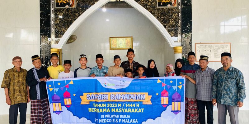 Kades dan Camat Apresiasi BPMA-MEDCO E&P Bantu Anak Yatim Selama Ramadhan