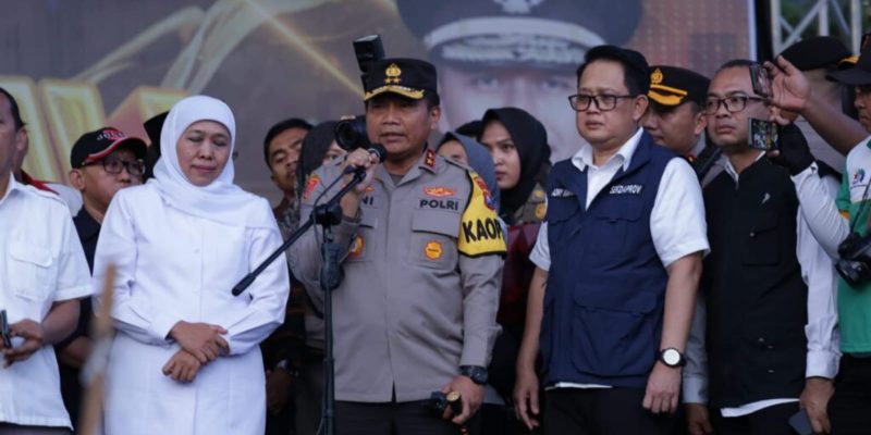 Peringatan Hari Buruh di Jatim Berjalan Aman dan Lancar