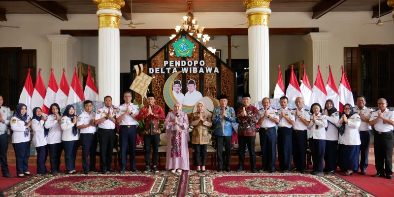 Bupati Gus Muhdlor Bersama Wabup Subandi Halal Bihalal dengan Guru dan ASN Sidoarjo