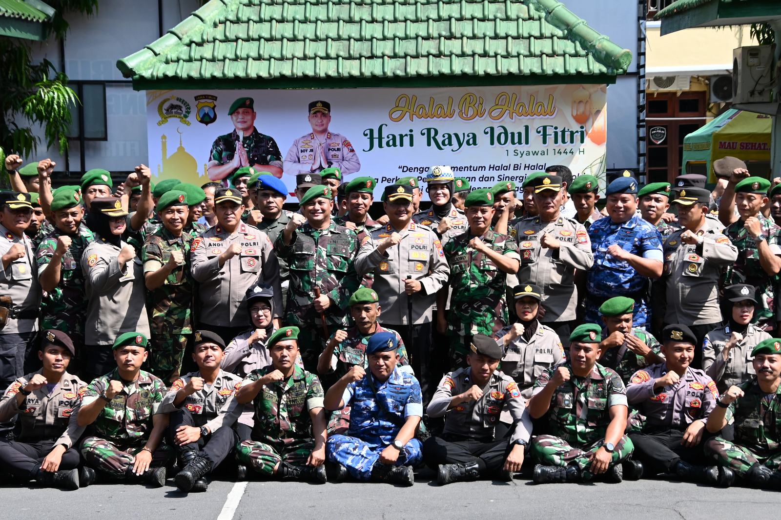 Gelar Apel dan Halal Bihalal Bersama, Kapolres Lumajang Sebut TNI-Polri Sudah Kompak Jaga Lumajang Tetap Kondusif