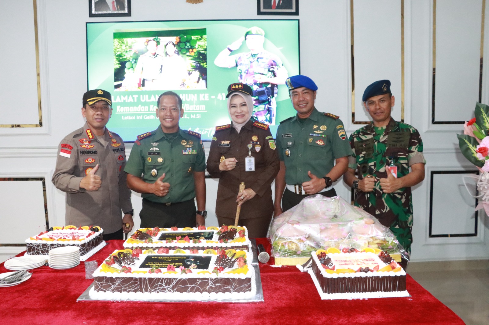 Ultah Ke 41, Dandim 0316 Batam: Kehadiran Forkopimda Merupakan Kehormatan Bagi Keluarga Besar Kodim 0316 Batam
