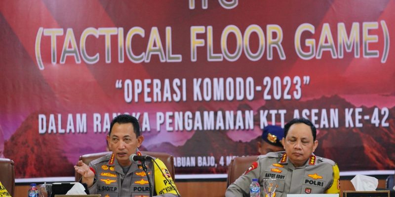 Kapolri Tekankan Personel Harus Pahami Tugas dan Cara Bertindak Saat Amankan KTT ASEAN
