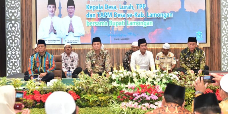 Gelar Halal Bihalal, Bupati Lamongan Ajak Jalin Sinergi Wujudkan Kejayaan Lamongan