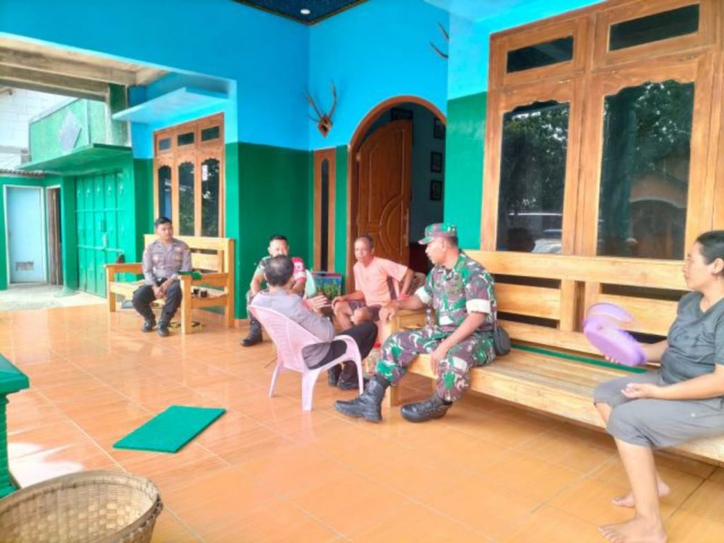 Sinergitas TNI – Polri Sambang Tokoh Masyarakat di Ngawi