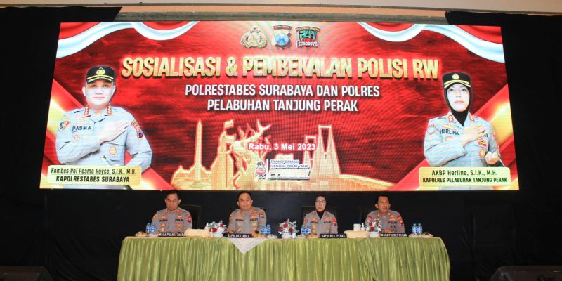 Kehadiran Polisi RW Polrestabes Surabaya Menjadi Problem Solving Masyarakat di Tingkat RW