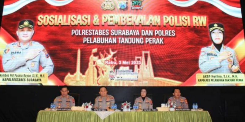 Kehadiran Polisi RW Polrestabes Surabaya Menjadi Problem Solving Masyarakat di Tingkat RW