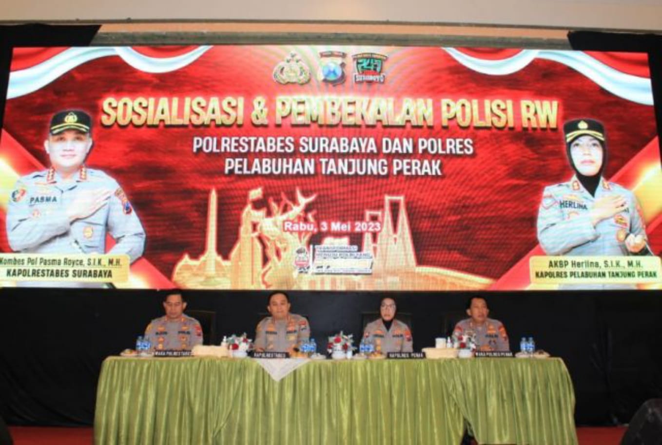 Kehadiran Polisi RW Polrestabes Surabaya Menjadi Problem Solving Masyarakat di Tingkat RW