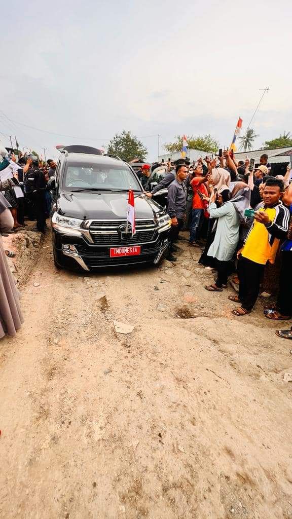 Presiden Kunjungi Lampung,Pemerintah Pusat Segera Bantu Perbaiki Ruas Jalan Rusak 