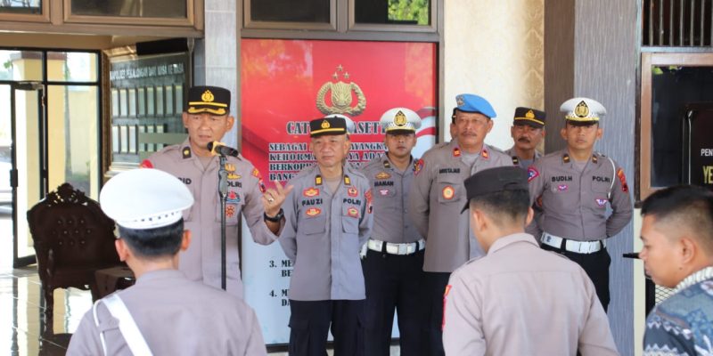 Pastikan Aman Pengumuman Kelulusan Siswa Tingkat SMA, Ratusan Polisi Dilibatkan