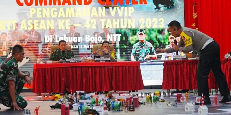 Kapolri dan Panglima Sepakat Sinergitas TNI-Polri Kunci Sukses Keamanan KTT ASEAN