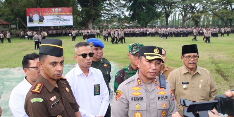 Polres Bangkalan Siagakan 4000 Personel Gabungan Polda Jatim Amankan Pilkades Serentak Gelombang Kedua