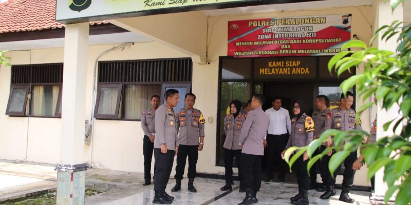Kapolres Pekalongan yang Baru, Polsek Kajen Jadi Sasaran Pertama Kunjungan