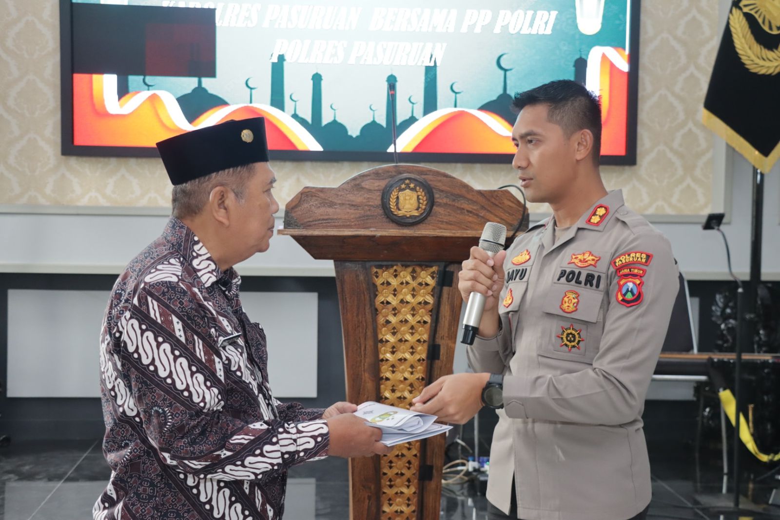 Mempererat Tali Silaturahmi, Kapolres Pasuruan Menggelar Halal Bihalal Bersama Purnawirawan Polri