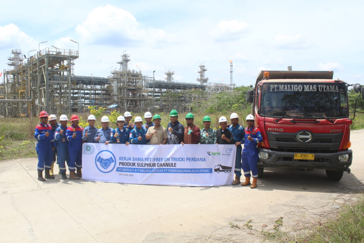 MEDCO E&P – PEMA MANFAATKAN SULFUR DI BLOK A UNTUK TINGKATKAN PENDAPATAN ASLI DAERAH ACEH