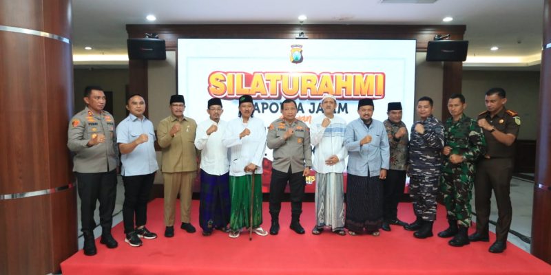 Jelang Pilkades Serentak, Kapolda Jatim Gelar Silaturahmi Toga dan Tomas Kabupaten Bangkalan