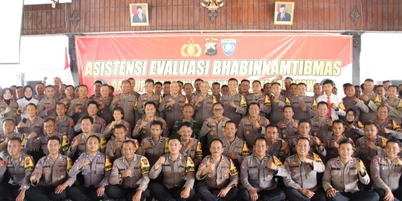 Galakan Polisi RW, Tim Asistensi Korbinmas Baharkam Polri Kunjungi Polres Pekalongan