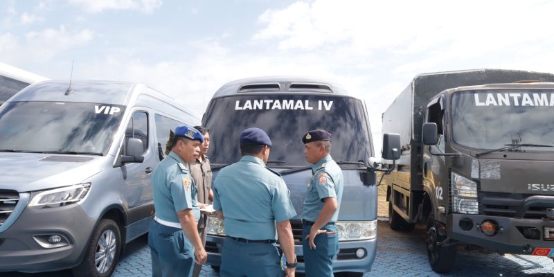 Bukan Hanya KRI, Kendaraan Dinas Inventaris di Jajaran Lantamal IV Harus Selalu Siap