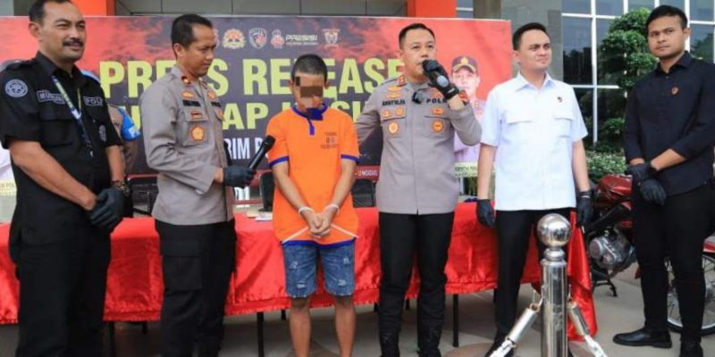 Polres Gresik Berhasil Amankan Tersangka Curanmor di Perumahan ABR